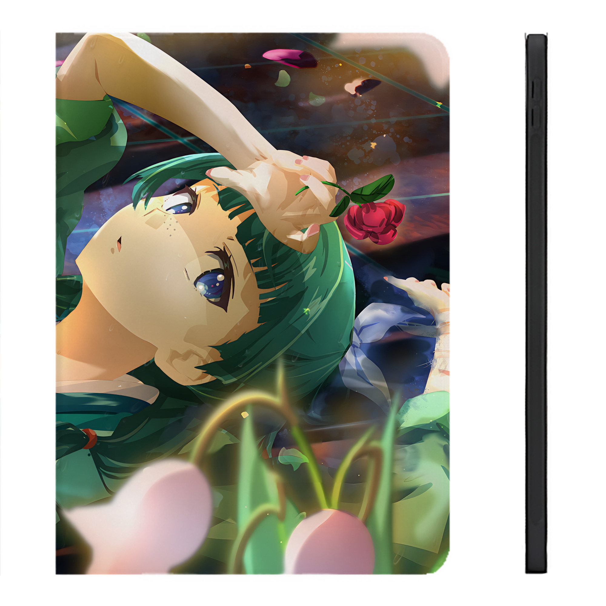 （画像用） 薬屋のひとりごと The Apothecary Diaries IPadケース ペンホルダー付き ブックスタイルデザイン